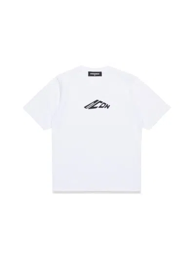Dsquared2 Dsquared Mini Unisex T-shirt In White