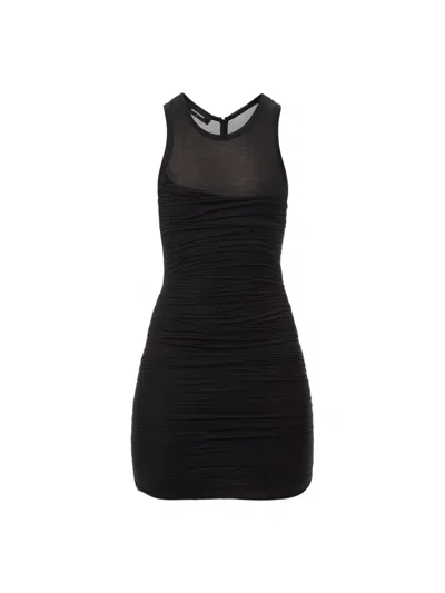 Dsquared2 Dsquared Modal Mini Dress In Black