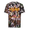 Dsquared2 T-shirt With Multicolor Printing . In Multi