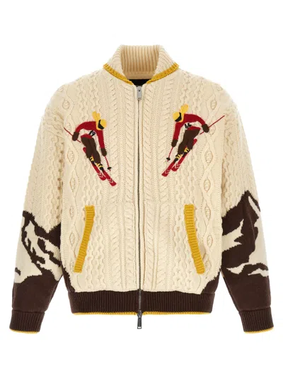 Dsquared2 Dsquared² Multicolor Wool Men's Cardigan