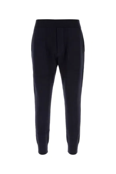 Dsquared2 Dsquared Navy Blue Knit Joggers