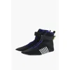 Dsquared2 Neoprene Wave Sneakers Padding In Black
