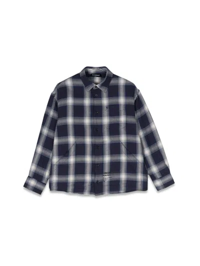 Dsquared2 Dsquared Over Checked Shirt In Blue