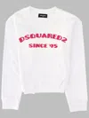 Dsquared2 Dsquared Over Sweatshirt In White