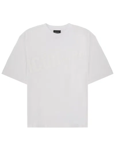 Dsquared2 Dsquared Oversized Logo Graphic T-shirt In Multi
