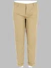 Dsquared2 Slim-fit Cropped Cotton Pants With Polished Cuffs In Green