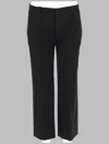 Dsquared2 Straight-leg Virgin Wool Tailored Pants In Black