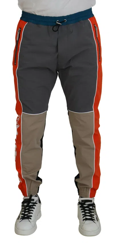 Pre-owned Dsquared2 Dsquared² Patchwork Cotton Jogging Men's Pants () In Multi