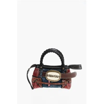 Dsquared2 Dsquared² Patchwork Handbag With Logoed Women's Buckle