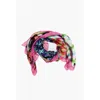 Dsquared2 Patchwork Motif Multicolor Foulard