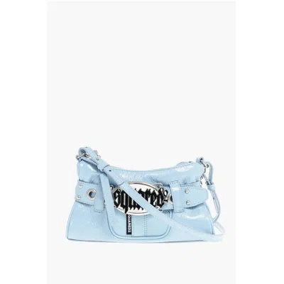 Dsquared2 Dsquared² Patent Leather Crossbody Bag With Logoed Women's Buckle