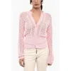 Dsquared2 Perforated Cardigan With Logoed Buttons Grösse Xs