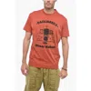 Dsquared2 Printed Doner Kebab T-shirt In Orange