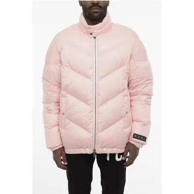 Dsquared2 Quilted Jacket With 2 Pockets And Zip Closure In Multi
