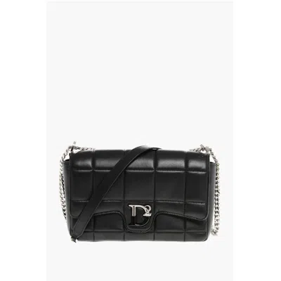 Dsquared2 Dsquared² Quilted Leather Crossbody Bag With Front Women's Logo