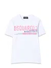 Dsquared2 Dsquared Relax Mini Tee For Kids In White