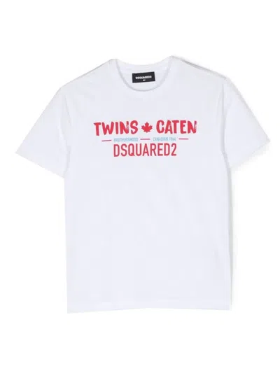 Dsquared2 Dsquared "relax" T-shirt In White