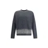 Dsquared2 Men Ribbed Wool Sweater In Multi