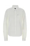 Dsquared2 Dsquared Rounded Shirt In White