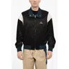 Dsquared2 Satin Jacket With Velvet Collar