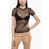 Dsquared2 Sequined Sheer Top