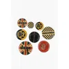 Dsquared2 Dsquared² Set Of Enamelled Brass Women's Pins