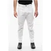 Dsquared2 Tailored White Trousers Crafted From Cotton-elastan Blend