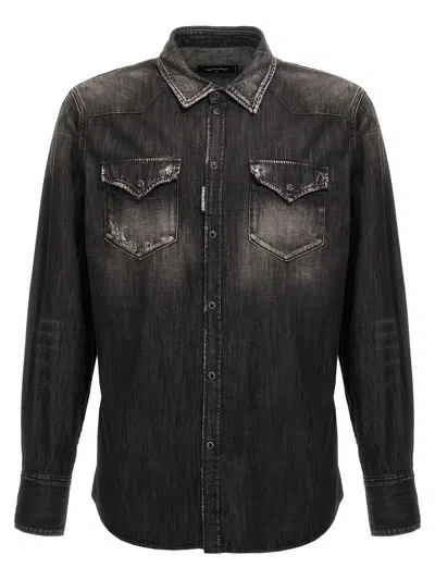 Dsquared2 Dsquared Shirts In Black