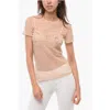 Dsquared2 Short-sleeved Monogram Lace Top