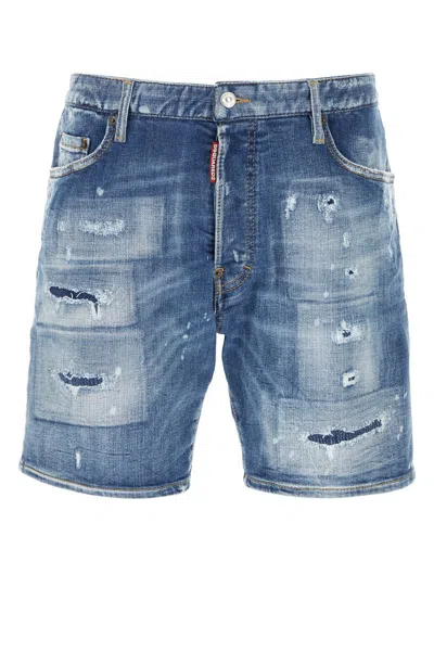 Dsquared2 Dsquared Shorts In Navyblue