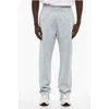 Dsquared2 Solid Color Baggy Fit Joggers With Drawstring Waist In Gray