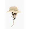 Dsquared2 Solid Color Twill Bucket Hat In Neutral