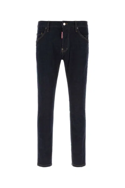 Dsquared2 Dsquared Stretch Denim Skater Jeans In Blue