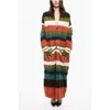 Dsquared2 Dsquared² Striped Wool Blend Long Women's Cardigan