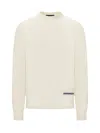 Dsquared2 Logo-print Knitted Jumper In White