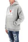 Dsquared2 Dsquared Camo Patch Herca Anorak Sweatshirt In Gray