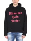 Dsquared2 Dsquared Sweatshirt With Logo Print In Black