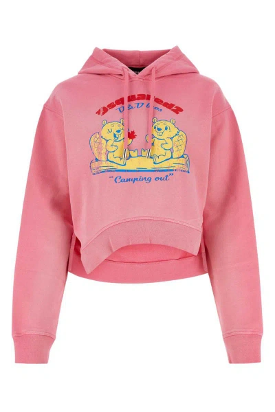 Dsquared2 Dsquared Sweatshirts In Pink