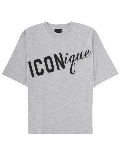DSQUARED2 DSQUARED T SHIRT CON STAMPA