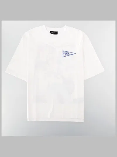 Dsquared2 Dsquared T Shirt Con Stampa In Multi