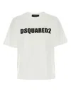 Dsquared2 Dsquared Woman White Cotton T-shirt In White