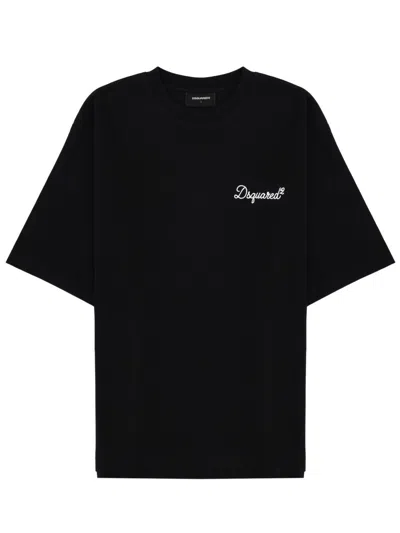 Dsquared2 Dsquared T Shirt With Logo In Black