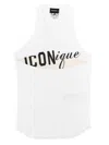 Dsquared2 Dsquared Unisex Cut-out Top For Ss26 In White