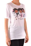 Dsquared2 Dsquared Tshirt Short Sleeves White In White