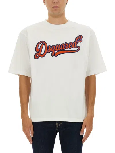 Dsquared2 Dsquared T-shirt With Logo In White