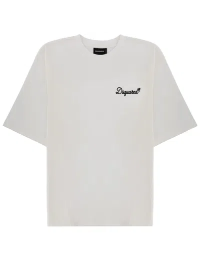 Dsquared2 Dsquared T-shirt With Logo In Neutral