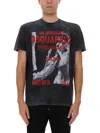 Dsquared2 Dsquared T-shirt With Print In Black