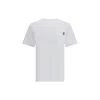 Dsquared2 Black And White Set Of Two T-shirts With Logo On The Front In Cotton Man In White