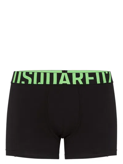 Dsquared2 Dsquared Two-tone Black/green Boxer