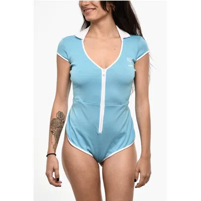 Dsquared2 Dsquared² Two-tone Body With Polo Women's Neck